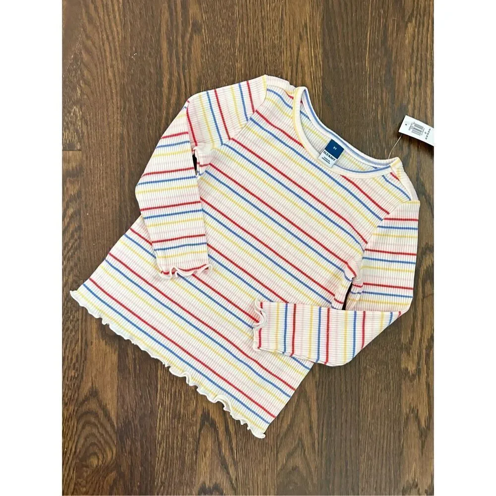 NEW OLD NAVY Toddler 2T Valentine Long Sleeve Knit Tops Lot Bundle